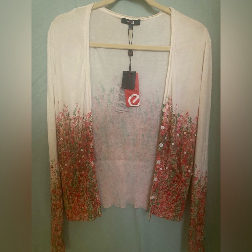 NWT Yest cardigan size large